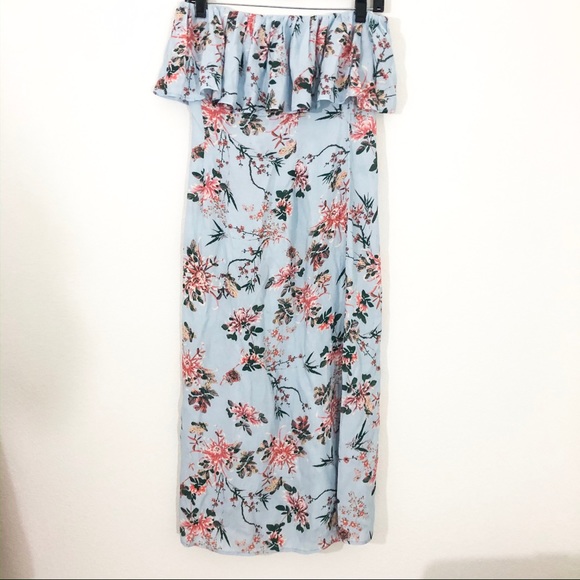 Flynn Sky Fiona Midi Strapless Dresses - Picture 2 of 6